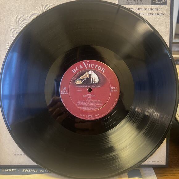 Puccini, MANON LESCAUT, Jonel Perlea, Orchestra & Chorus 3LP Box Set + BOOKLET!! - Picture 8 of 16